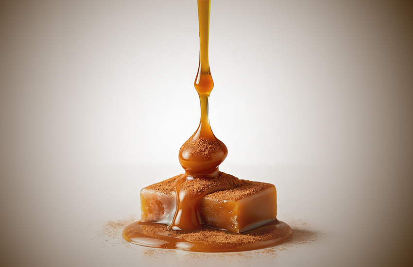 لون بني كاراميل (سائل وبودرة)